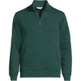 School Uniform Unisex Long Sleeve Quarter Zip Mock Neck Sweatshirt