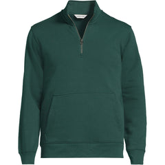 School Uniform Unisex Big Long Sleeve Quarter Zip Mock Neck Sweatshirt