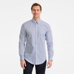 Men's No Iron Supima Cotton Pinpoint Buttondown Collar Dress Shirt