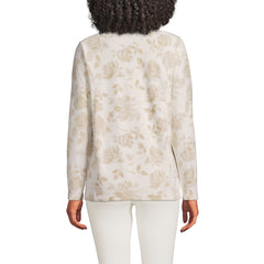 Women's Petite Anyweather Fleece Full Zip Print Jacket