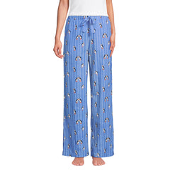 Women's Tall Flannel Wide Leg Sleep Pants
