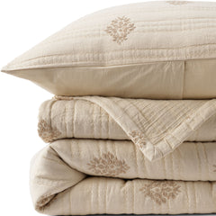 Embroidered Matelasse Bed Coverlet