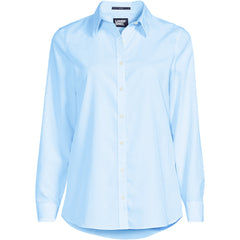 Plus Size No Iron Button Front Shirt