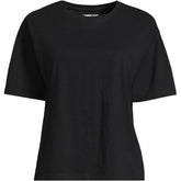 Women's Plus Size Short Sleeve Slub Jersey T-Shirt