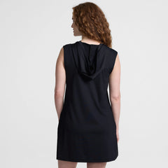 Women's SunShade UPF 50 Quickdry Sleeveless Mini Swim Cover-Up Dress