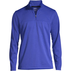Men's Big Textured Quarter Zip Pullover