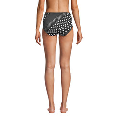 Women's Chlorine Resistant Reversible High Waisted Bikini Bottoms