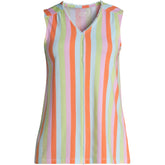 Women's Plus Size Light Weight Trimmed Tank Top