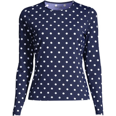 Women's Long Torso SunShade UPF 50 Long Sleeve Rash Guard Swim Tee
