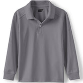 Kids Long Sleeve Rapid Dry Polo Shirt