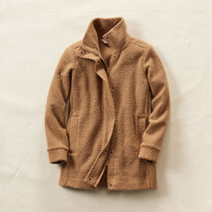 Petite Boucle Fleece Coat