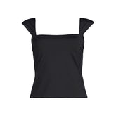 Women's Long Square Neck Underwire Tankini Top