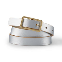 Women's Reversible Skinny Belt