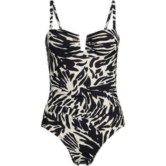 Women's Plus Size SlenderSuit U-Wire Bandeau One Piece Swimsuit