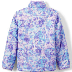 Girls Reversible Fleece Puffer Jacket