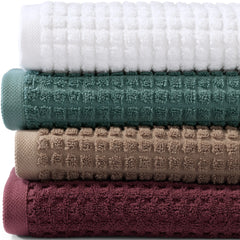 Cotton Waffle Towel 6-Piece Set