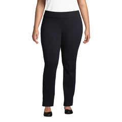 Women's Plus Size Starfish Mid Rise Slim Leg Pants