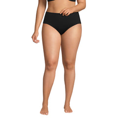Women's Plus Size Mid Rise Classic Bikini Bottoms
