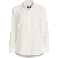 Women's Plus Size Pinwale Cord Long Sleeve Shirt