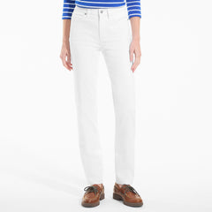 Women's Petite High Rise Straight Leg Jeans