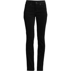 Women's Petite Mid Rise Straight Leg Corduroy Pants