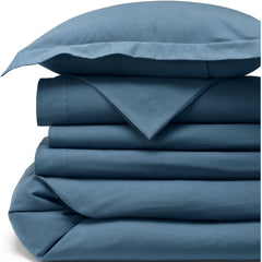 Comfy Super Soft Cotton Flannel Duvet Bed Cover - 5oz