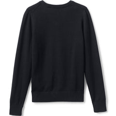 Boys Cotton Modal Fine Gauge V-neck Sweater