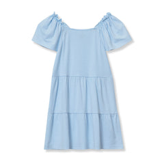 Girls Short Sleeve Tiered Tunic Top