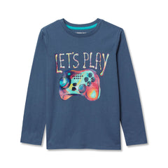 Boys Long Sleeve Graphic Tee