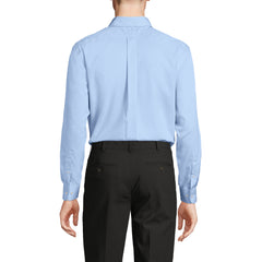 Men's Tall Long Sleeve Buttondown No Iron Pinpoint Shirt
