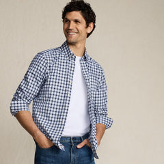 Men's Tall Tailored Fit No Iron Twill Long Sleeve Shirt