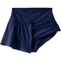 Women's 3" Pinchless Flutter Swim Short with Panty