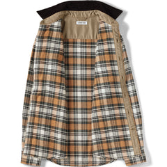 Men's Big and Tall Authentic Flannel Shirt with Corduroy Collar