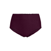Women's Texture High Waisted Bikini Swim Bottoms