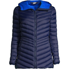 Petite Wanderweight Packable Down Long Jacket