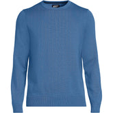 Men's Tall Fine Gauge Cotton Crew Neck Sweater