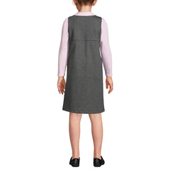 Girls Ponte Pleat Jumper Top of Knee