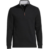 School Uniform Men's Big French Rib Quarter Zip Pullover Shirt