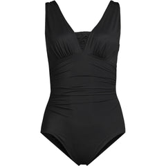 Women's Long Torso New SlenderSuit Grecian Adjustable Low Leg One Piece