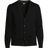 Men's Tall Fine Gauge Cotton Cardigan