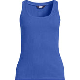 Women's Pointelle Rib UNeck Tank