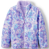 Girls Reversible Fleece Puffer Jacket
