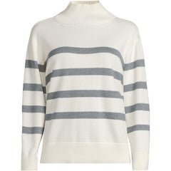 Women's Plus Cotton Modal Funnel Neck Sweater