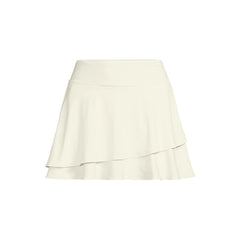 Women's High Waisted Tulip Hem Swim Skort