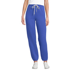Women's Petite Serious Sweats High Rise Jogger Pants - Set Bottom