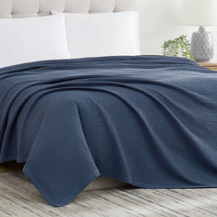Cannon Heritage Cotton Waffle Weave Bed Blanket