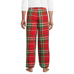 Men's Sherpa Fleece Lined Flannel Pajama Pants