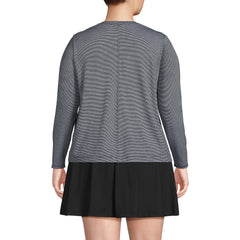 Women's Plus Size Power Performance Long Sleeve Top