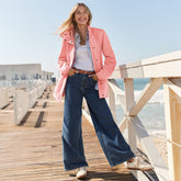 Women's Tall Recover Denim High Rise Extra Wide Leg Jeans