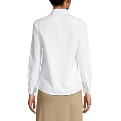Women's Long Sleeve Oxford Dress Shirt